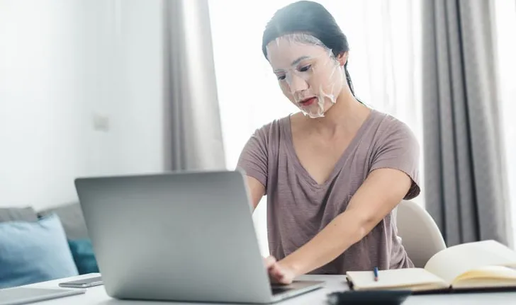 9 ways to end the problem of shabby facial skin from working from home